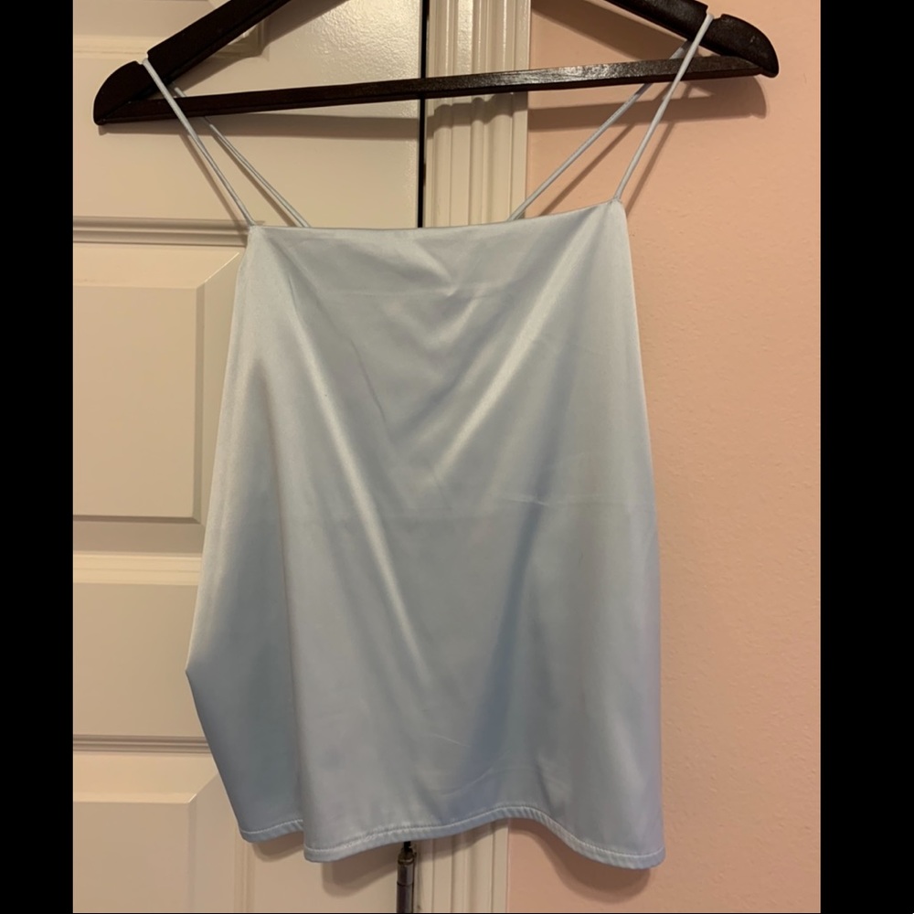 Zara satin top